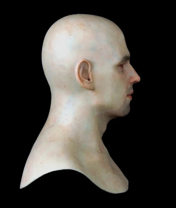 Kieran Hyper realistic, Full Face Silicon Mask with hair