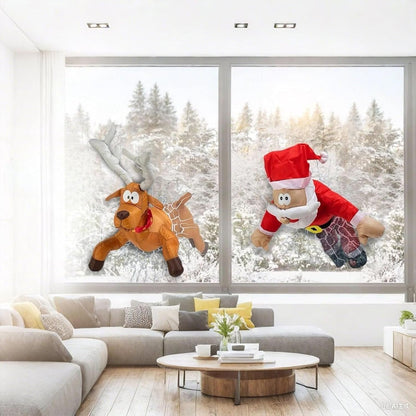 🦌🎅Crashing Reindeer & Santa Set