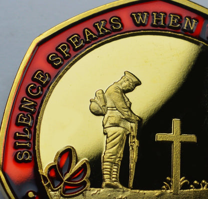 Limited Edition - Red Poppy Heroes Commemorative Coins