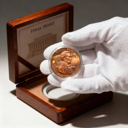 🎉Last Day 49% OFF -"Lincoln Final Penny –11/12 Philadelphia Mint Limited Edition Collectible Coin🪙