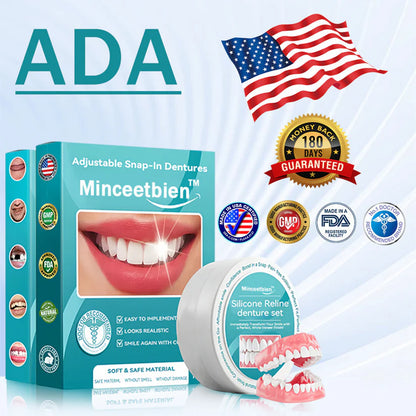 Minceetbien™🗽🗽 Silicone Reline Denture Set (⏰Limited Time 80% Off - Last 30 Minutes ⏰)