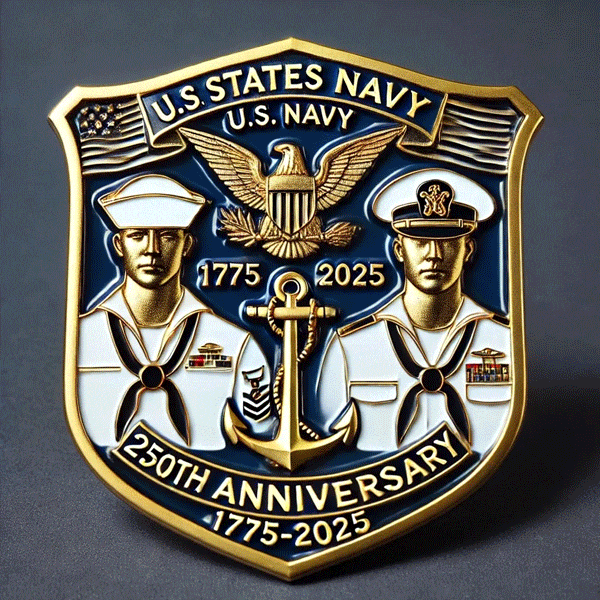 250th Marine Corps Birthday Pin