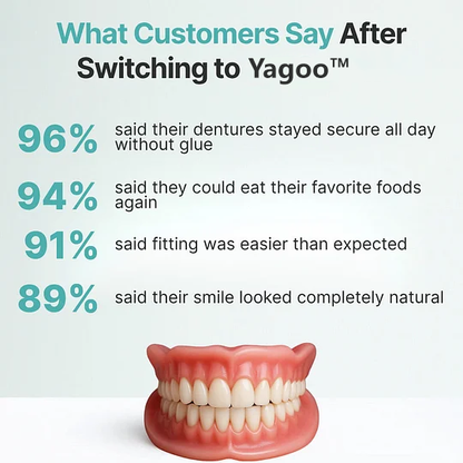 🔥LAST DAY 70% OFF -🏆Yagoo™ Custom Custom-Fit Full Functional DenturesMake you more confident – Made in the USA & FDA-Certified