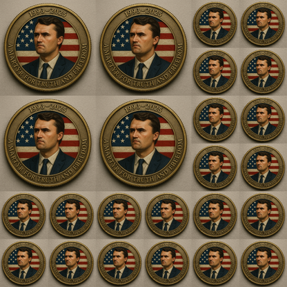 🙏60% OFF For Charlie's Fans - 🎗️🕊️Charlie Kirk Memorial Coin