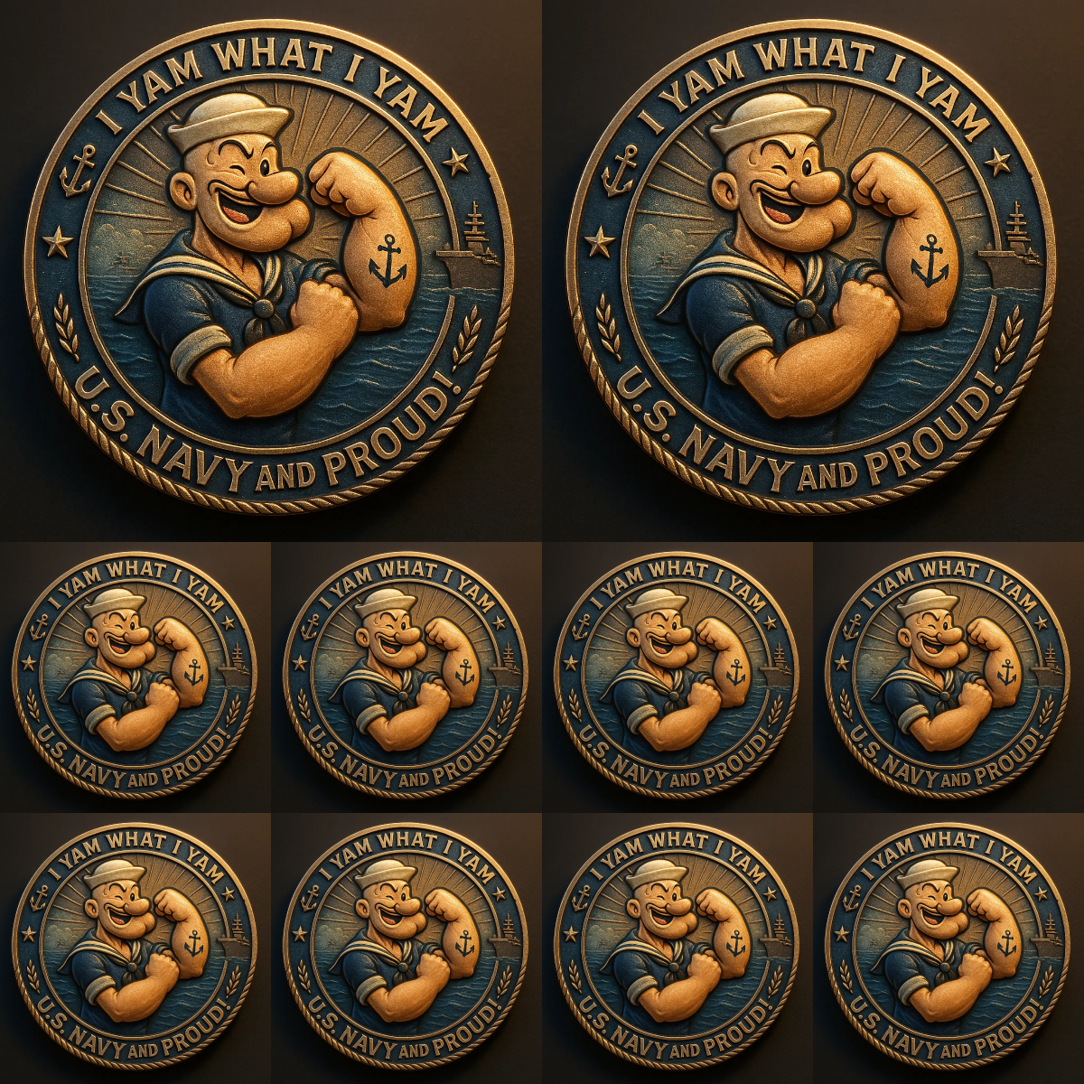 🏅Veteran's Day 60% OFF - 🇺🇸U.S. Navy Commemorative Coin – Anchor of Freedom⚓