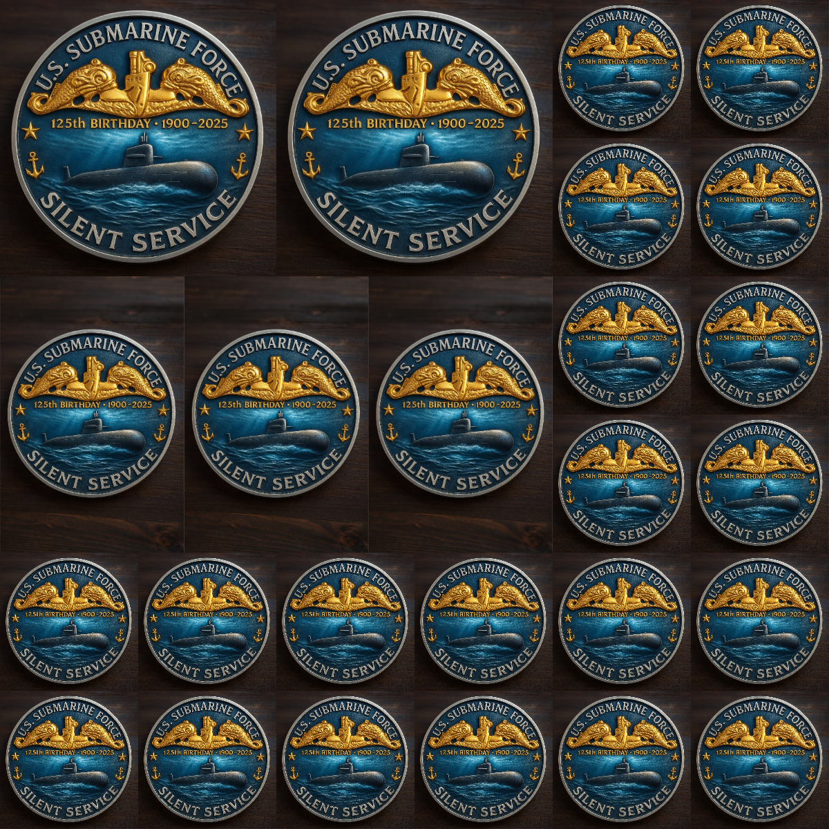 ⚓ “U.S. Submarine Force 125th Anniversary” Commemorative Coin 🇺🇸
