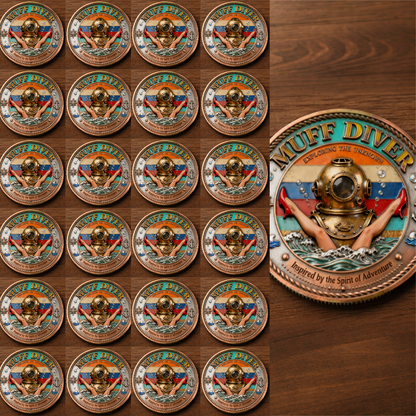 🏆Flash Sale 60% OFF - 🍻 “Muff Diver – Exploring the Realm of Adventure” Commemorative Coin ⚓️