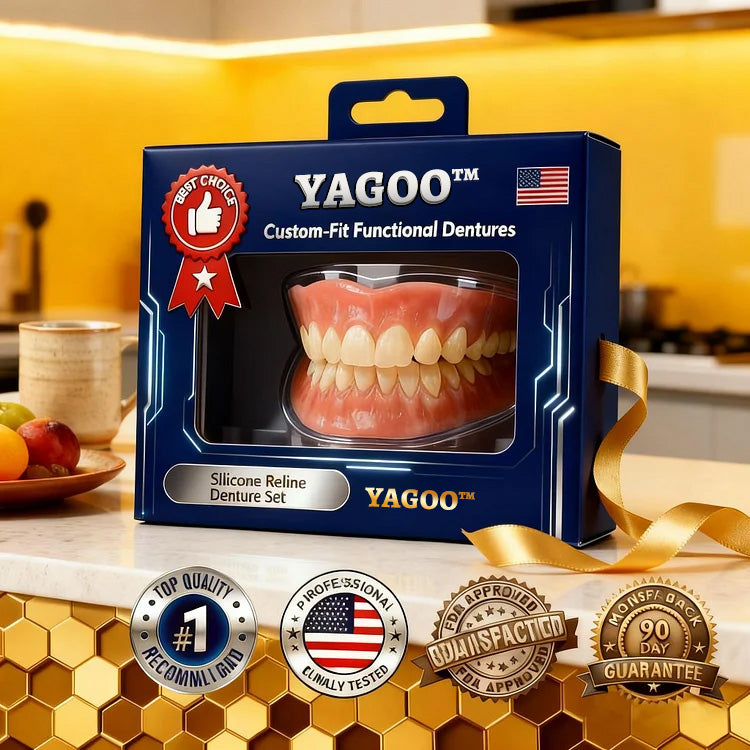 🔥LAST DAY 70% OFF -🏆Yagoo™ Custom Custom-Fit Full Functional DenturesMake you more confident – Made in the USA & FDA-Certified