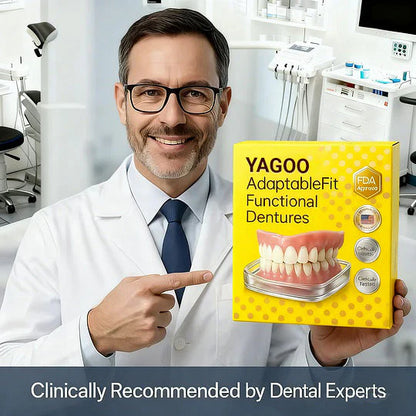 🌎Ends Today: 70% OFF! ⏰Yagoo™ Medical Full Denture with Strong Suctiond