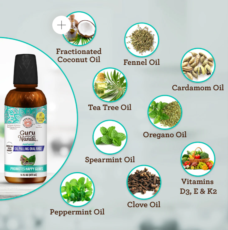 Coconut + Mint Pulling Oil with Essential Oils & Vitamins