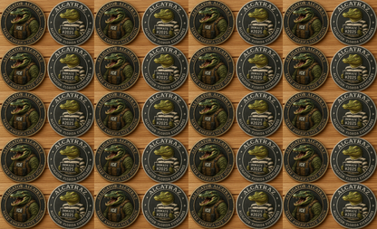 🏆Flash Sale 60% OFF - 🐊⛓️Alligator Alcatraz Inmate Mugshot Coin