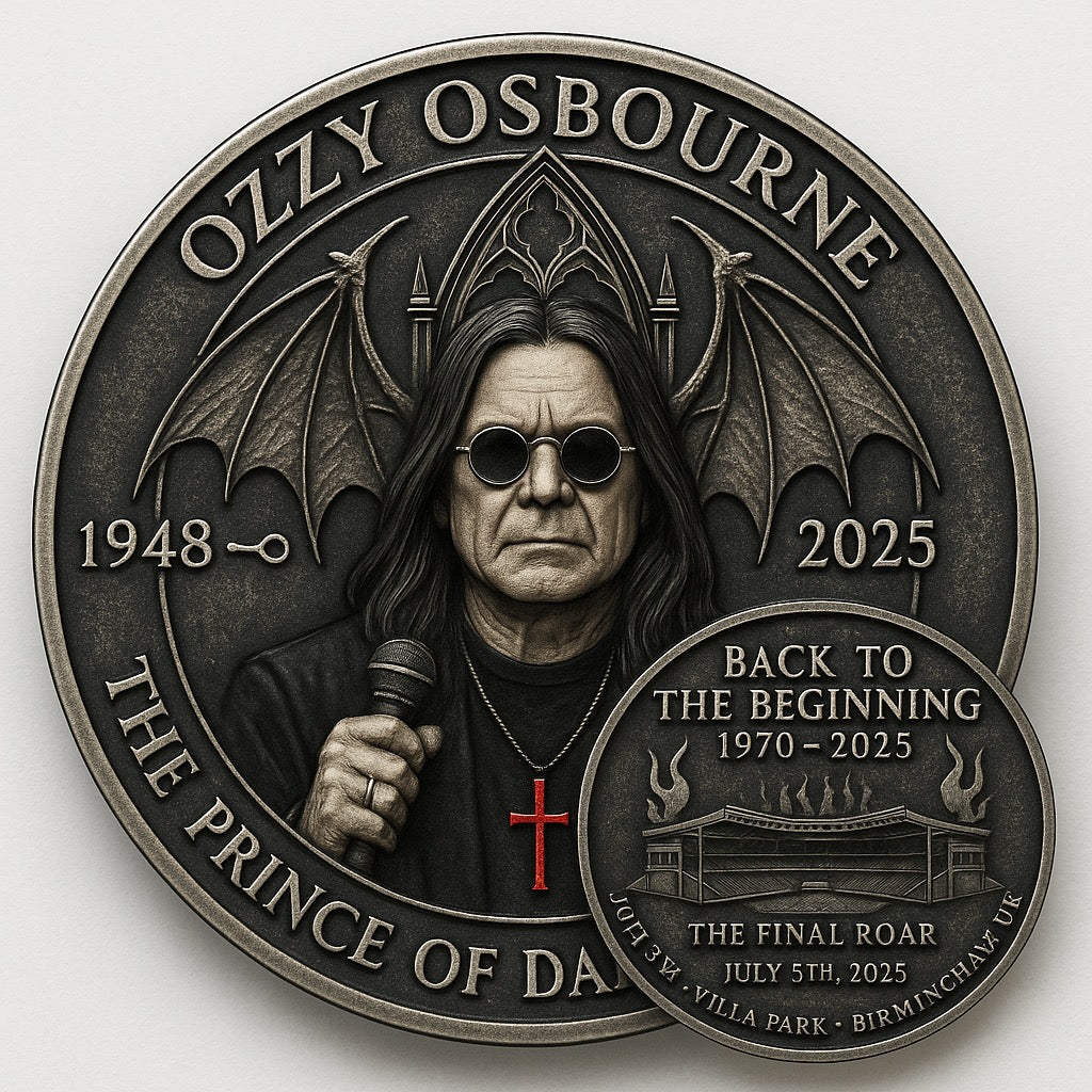 💐Ozzy Osbourne Farewell Coin