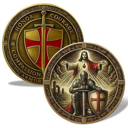 🛡️ Knight Templar Prayer Coin