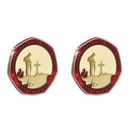 Limited Edition - Red Poppy Heroes Commemorative Coins