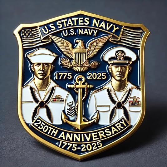 250th Marine Corps Birthday Pin