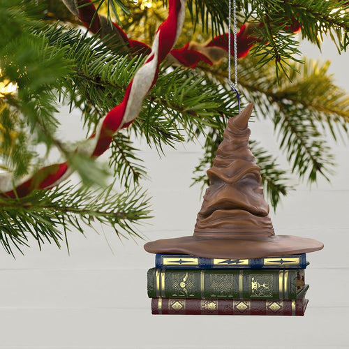 Sorting Hat™ Ornament With Sound and Motion