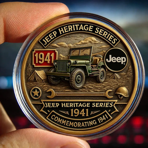 🔥Limited Edition🎁1941 Jeep Commemorative Coin