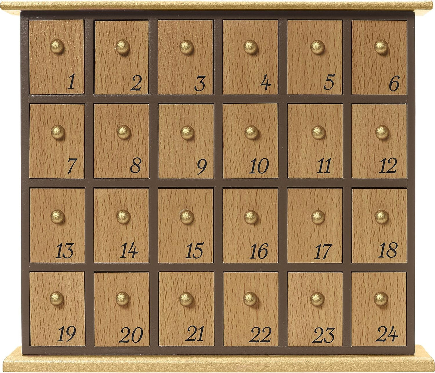 Precious Moments Nativity Advent Calendar With Mini Figurines and Storybook