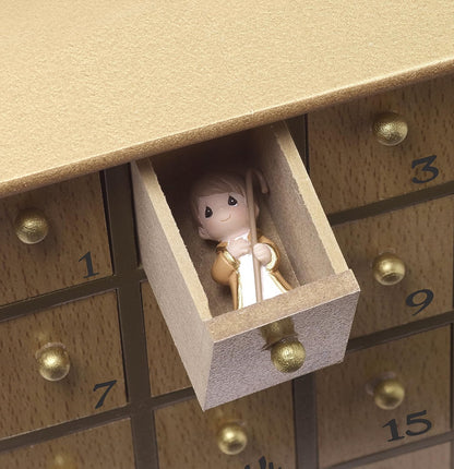Precious Moments Nativity Advent Calendar With Mini Figurines and Storybook