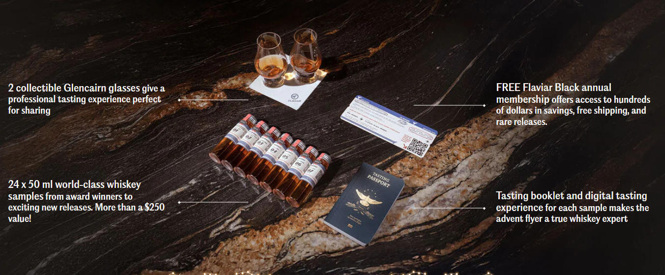 Flaviar's Whiskey Advent Calendar 2025