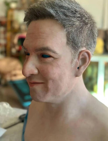 Tom Sim Man 3 Mannequin - Adult Manikin Face Mask - NHS - Medical Face Mask