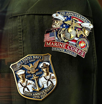 250th Marine Corps Birthday Pin