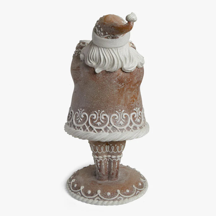 Christmas Ornaments Resin Santa Claus with Gingerbread House