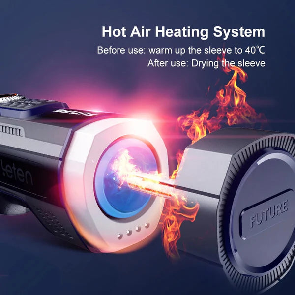 Sensatease - 10-Frequency Expansion Heating Male Aircraft Cup