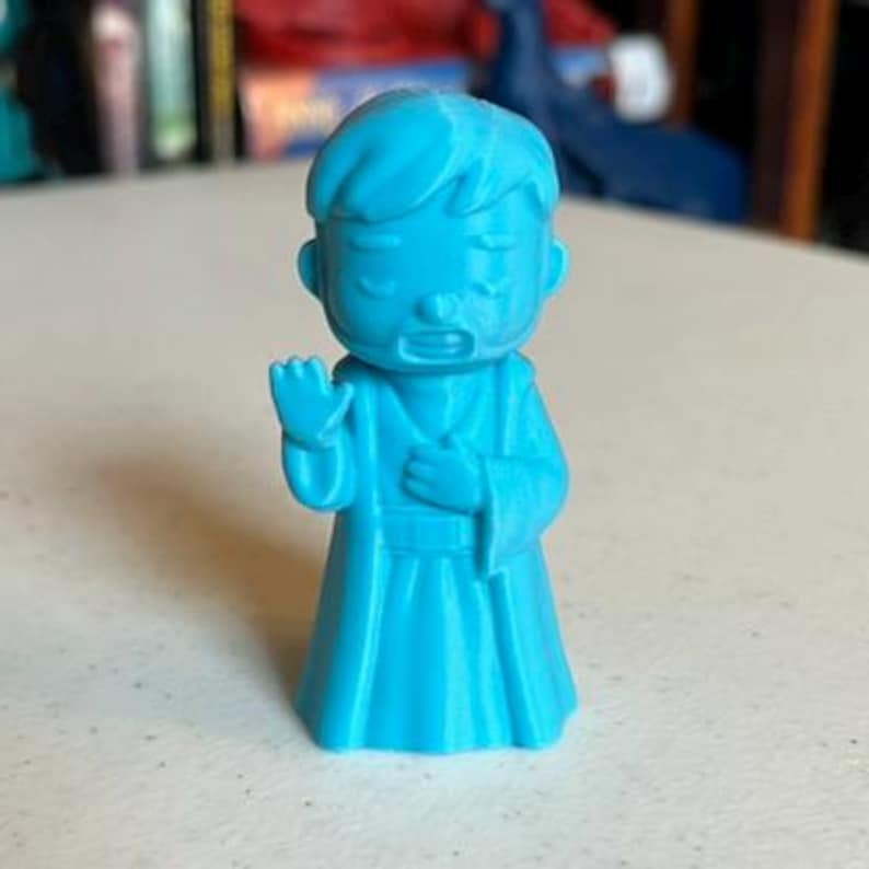 Space Nativity Set - Sci-fi Figures and Set - Science Fiction Inspired Gag Gift Novelty Toy Figures - Full Color