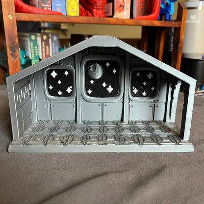 Space Nativity Set - Sci-fi Figures and Set - Science Fiction Inspired Gag Gift Novelty Toy Figures - Full Color