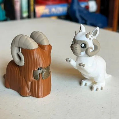 Space Nativity Set - Sci-fi Figures and Set - Science Fiction Inspired Gag Gift Novelty Toy Figures - Full Color