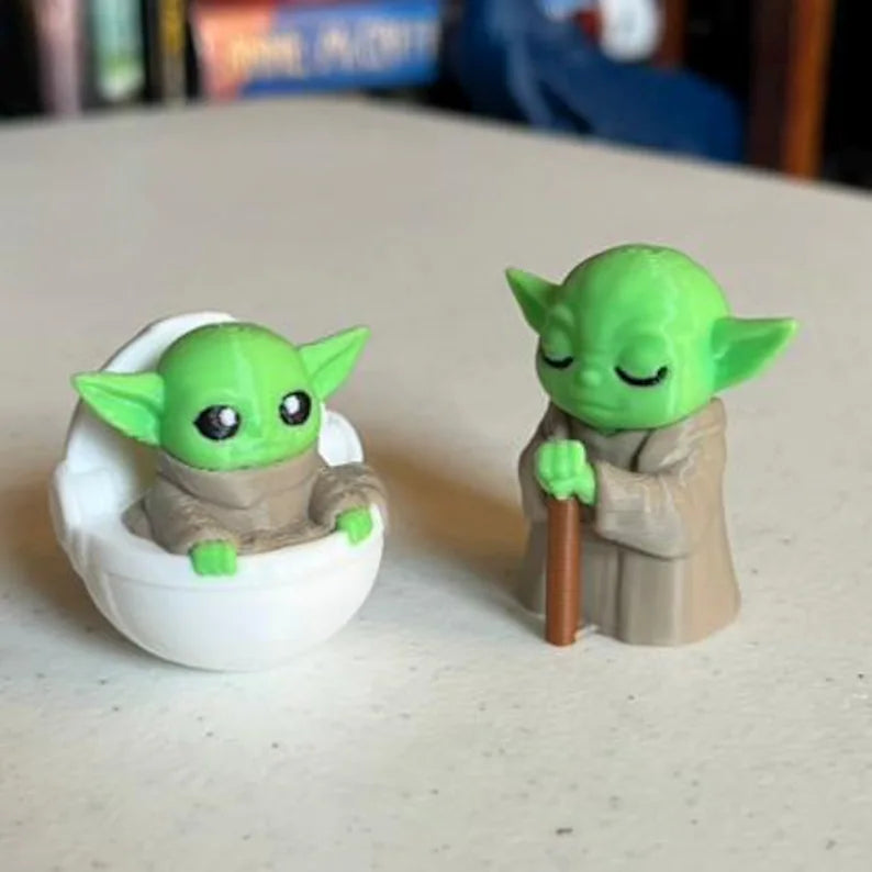 Space Nativity Set - Sci-fi Figures and Set - Science Fiction Inspired Gag Gift Novelty Toy Figures - Full Color