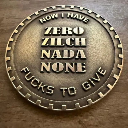 Last Fuck to Give EDC challenge coin