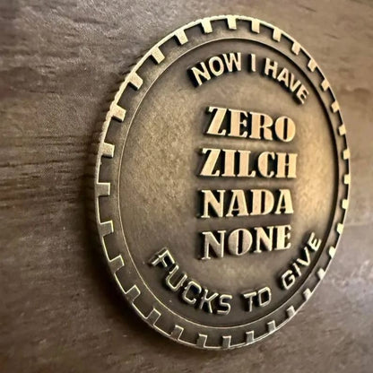 Last Fuck to Give EDC challenge coin