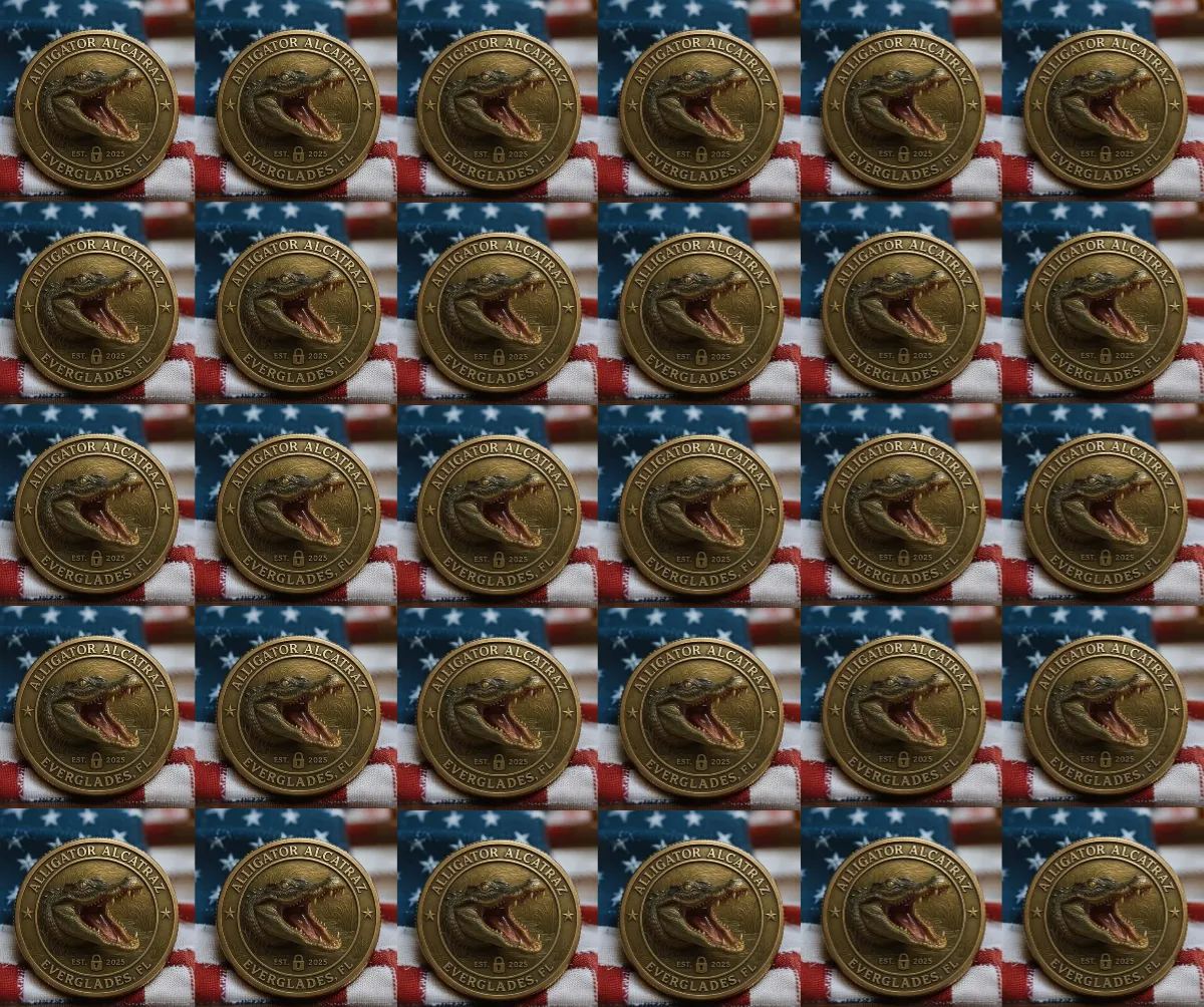 🏆Flash Sale 60% OFF - 🗽🐊Alligator Alcatraz Humor Collectible Coin