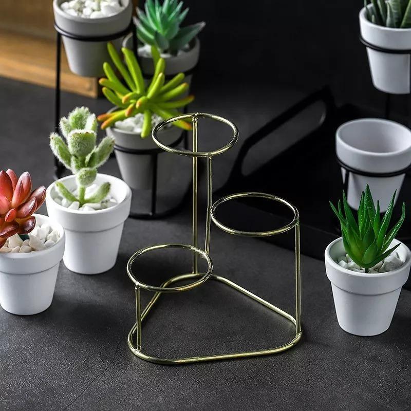 Ceramic Planters with Stand