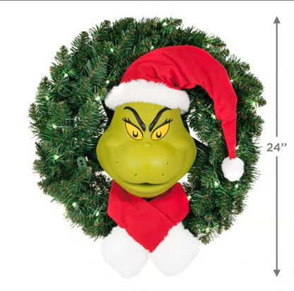 Dr Seuss How The Grinch Stole Christmas Hallmark Talking Wreath
