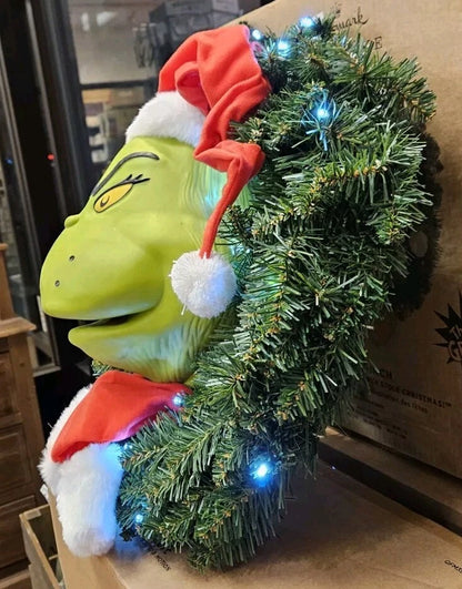 Dr Seuss How The Grinch Stole Christmas Hallmark Talking Wreath